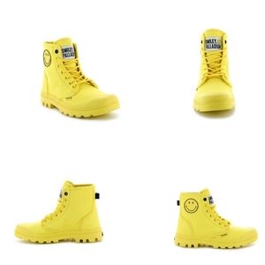 smiley palladium boots